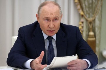 Putin Warns West Over Kaliningrad, Admits Ukrainian Strikes Cut Russia's GDP by 1% Russian leader Vladimir Putin. (Source: Getty Images)