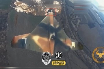 Ukrainian Air Defense Shoots Down Russian “Zala Kub” Suicide Drone for the First Time, Video