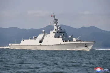 Se revela el último buque de guerra de Corea del Norte: lo que Kim Jong Un esconde en sus astilleros noticias con imágenes misiles buques de guerra corea del norte