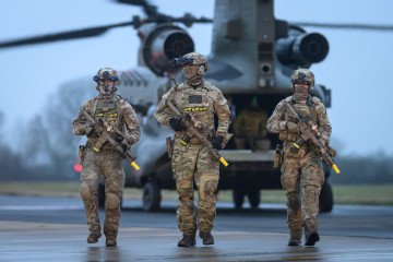British special operations forces train with a CH-47 Chinook helicopter during Exercise Hyperion Storm at RAF Leeming, United Kingdom, on January 30, 2026. (Photo: Getty Images) British special operations forces train with a CH-47 Chinook helicopter during Exercise Hyperion Storm at RAF Leeming, United Kingdom, on January 30, 2026. (Photo: Getty Images)