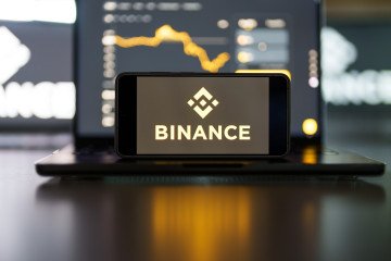 The Binance logo on a smartphone arranged in Gyeongsan, South Korea, on October 30, 2026. (Source: Getty Images)