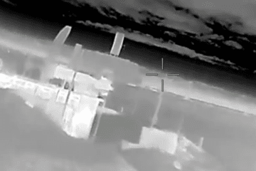 Ukraine’s military intelligence unit known “Prymary” struck multiple Russian air defense assets and military targets in temporarily Crimea. (Source: HUR)