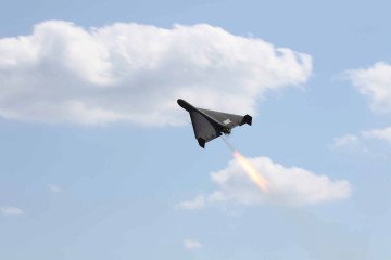 Illustrative image. Russian Harpiya-A1E strike drone. Illustrative image. Russian Harpiya-A1E strike drone.