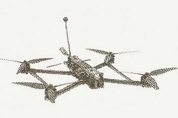 Illustration of a Russian FPV drone. (Source: General Staff of the Armed Forces of Ukraine) Illustration of a Russian FPV drone. (Source: General Staff of the Armed Forces of Ukraine)