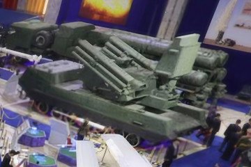 North Korea Unveils Russian-Style Missile System That Looks Like a Tracked Pantsir