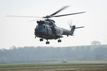 Britain Strengthens Ukraine’s Air Fleet With Up to 10 Former RAF Puma Helicopters
