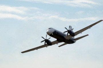 Il-114-300 during a MAKS 2021 air show.