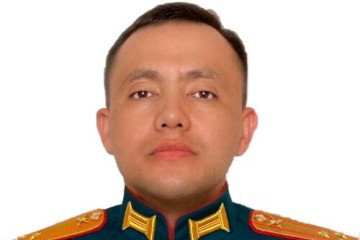 Major General Azatbek Omurbeko. (Source: Ukrinform)