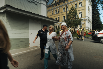 UN Finds Evidence That Ohmatdyt Children’s Hospital Was Struck With Russian Missile UN Finds Evidence That Ohmatdyt Children’s Hospital Was Struck With Russian Missile