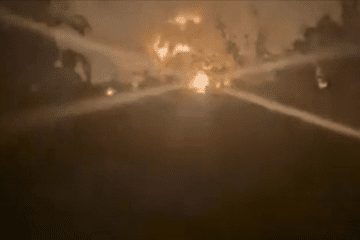 Drones ucranianos atacan una refinería de petróleo rusa, lo que provoca cortes de electricidad y retrasos en los trenes en Vorónezh drones fp ucranianos rusia petróleo ruso zona de guerra noticias con imágenes