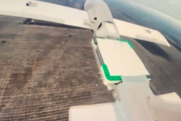 Russian Molniya-2 Suicide Drone with Starlink Terminal, December 2025. (Photo: Open source)