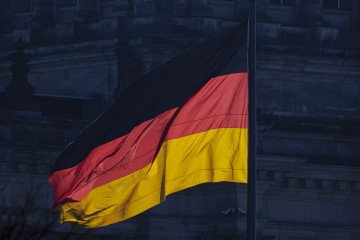 The flag of the Federal Republic of Germany. (Source: Getty Images)
