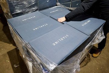 Reportedly, Russian soldiers receiving “grey imported” Starlink terminals in 2024. (Source: Russian media)