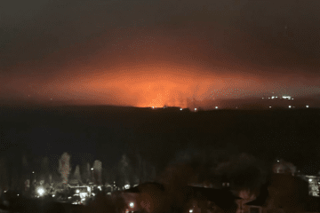 A fire breaks out in the Moscow region following a Ukrainian drone attack on Russia overnight on October 16, 2026. (Source: Exilenova+) A fire breaks out in the Moscow region following a Ukrainian drone attack on Russia overnight on October 16, 2026. (Source: Exilenova+)