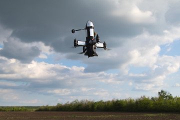 An interceptor drone. (Source: Getty Images)