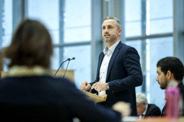 Pro-Russian Factions Unite in German State Assembly to Challenge Defense Backing for Kyiv Ulrich Siegmund, the AfD's top candidate for the office of Minister-President, speaks during a special session of the state parliament of Saxony-Anhalt on October 14, 2026. (Source: Getty Images)