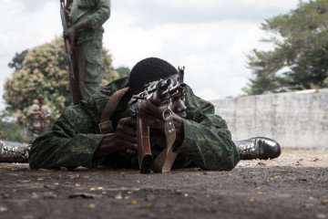 Russian military consultants have set up training for the Central African Armed Forces. (Source: Getty Images)