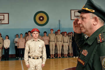 Still from the documentary film “Children. How Russia Teaches to Fight.“ (Source: Ukraine War Archive)