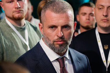 Matvii Bidnyi, Minister of Youth and Sports of Ukraine. (Source: Getty Images)