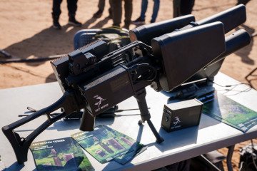 SkyWiper anti drone weapon