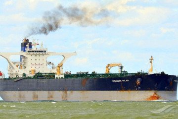 US Coast Guard Halts Seizure of Sanctioned Oil Tanker After Russian Flag Appears The Russian cruide oil tanker Bella 1. (Source: VesselFinder)