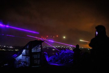 Ucrania muestra en acción su nueva arma láser antidrones