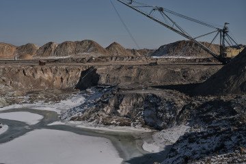 Bucket-wheel excavators mine rare earth materials on Ukrainian soil on February 25, 2025 in the Zhytomyr region of Ukraine. Illustrative photo. (Source: Getty Images)