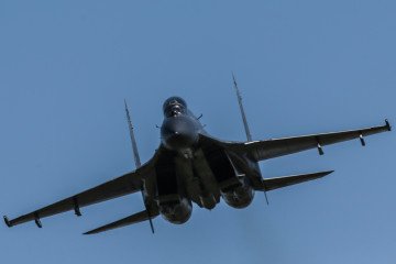 Russian Su-30 Fighter Jet Reportedly Disappears Near Crimea Russian Su-30 Fighter Jet Reportedly Disappears Near Crimea