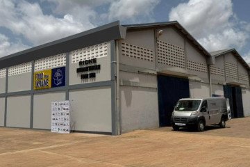 The newly opened Food from Ukraine agrihub in Ghana. (Source: Ukrainian Prime Minister Yuliia Svyrydenko/Telegram)