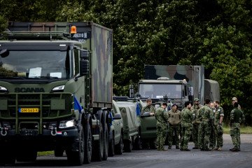 Dutch Troops Encounter Unidentified Drones During NATO “Falcon Autumn” Drills in Poland