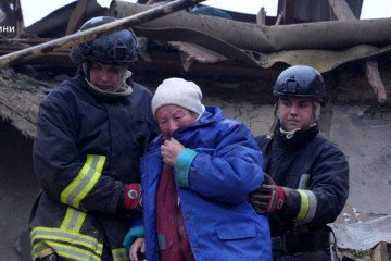 El bombardeo ruso de 367 misiles y drones contra Ucrania causa 13 muertos y decenas de heridos