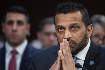 Federal Bureau of Investigation Director Kash Patel testifies during a Senate Intelligence Committee hearing on worldwide threats in the Hart Senate Office Building. (Source: Getty Images)