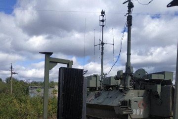 Russian Pole-21 electronic warfare system.