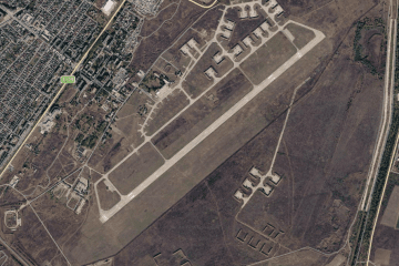 Dzhankoi airbase in the temporarily occupied Crimea. Dzhankoi airbase in the temporarily occupied Crimea.