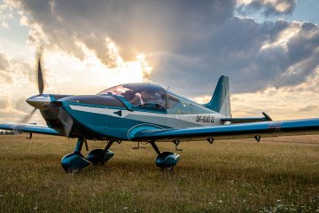 Illustrative image. ALTO NG training aircraft.