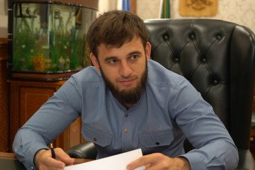 Jakub Zakriev, the nephew of Chechen leader Ramzan Kadyrov and the current director of the confiscated Danone subsidiary in Russia. (Source: Russian media)