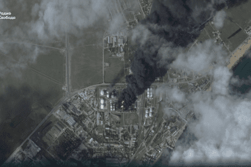 As Feodosia Fire Rages for Third Day After Ukrainian Strike, Fuel Shortages Loom in Occupied Crimea As Feodosia Fire Rages for Third Day After Ukrainian Strike, Fuel Shortages Loom in Occupied Crimea