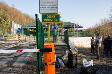 The border between Ukraine and Slovakia. (Source: Getty Images)