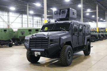 Senator armored vehicles. (Source: Roshel)