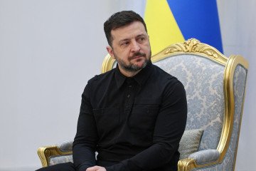 Volodymyr Zelenskyy, President of Ukraine. (Source: Getty Images)