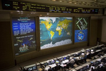 Moscow Mission Control Center as the spacecraft approaches for docking, Friday, June 8, 2018 in Korolev, Russia. Illustrative image. (Source: Getty Images)
