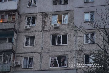 The aftermath of the attack on Zaporizhzhia. (Source: Zaporizhzhia Regional Military Administration)