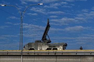 Illustrative image. The radar station of the S-400 Triumph air defense regiment is seen deployed during military exercises for the Bolivarian Shield 2020 Operation at Altamira distributor in Caracas, Venezuela, on February 15, 2020.