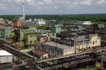 A production facility at the Redkino Experimental Chemical Plant in Russia’s Tver region. (Photo: open source)