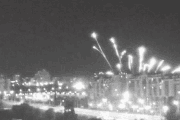 Russian surface-to-air missile system reportedly explodes in central Belgorod, July 27, 2026. Russian surface-to-air missile system reportedly explodes in central Belgorod, July 27, 2026.