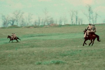 Illustrative image. Russian cavalry units training, 2025. (Source: Russian media)