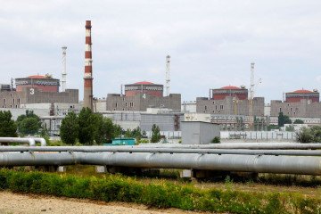 Central nuclear de Zaporizhzhia en Ucrania central nuclear Zaporizhzhia Ucrania planta nuclear ocupada Rusia infraestructura energética guerra Ucrania
