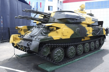 A ZSU-23-4 Shilka self-propelled anti-aircraft gun armed with four 23 mm automatic cannons. Russia’s Kuibyshev oil refinery is reportedly recruiting crews to operate the system against Ukrainian drone attacks. (Source: Army Recognition) A ZSU-23-4 Shilka self-propelled anti-aircraft gun armed with four 23 mm automatic cannons. Russia’s Kuibyshev oil refinery is reportedly recruiting crews to operate the system against Ukrainian drone attacks. (Source: Army Recognition)