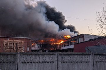 Illustrative photo. Fire at the factory. (Source: Getty Images) Illustrative photo. Fire at the factory. (Source: Getty Images)