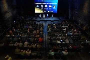 European Defense Tech Hackathon in Kyiv, November 2025. (Source: Mykyta Shandyba/European Defense Tech Hub)